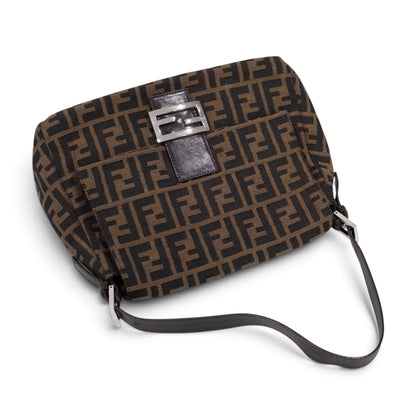 Fendi Zucca Mama Baguette Shoulder Bag