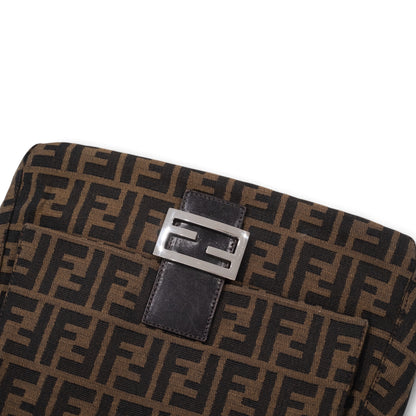 Fendi Zucca Mama Baguette Shoulder Bag