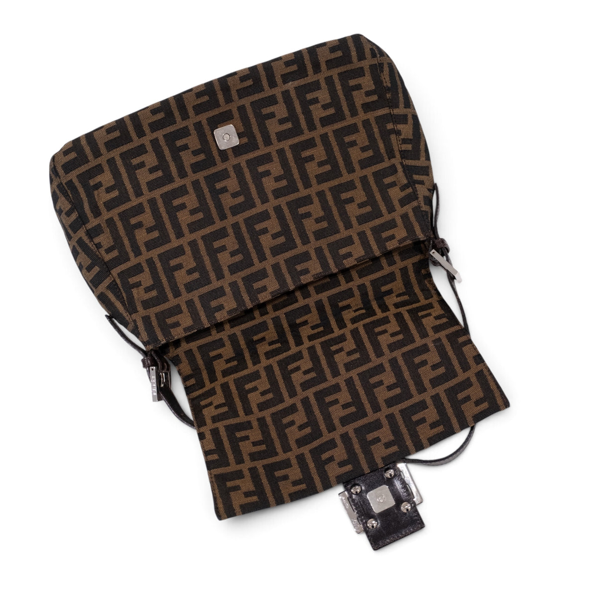Fendi Zucca Mama Baguette Shoulder Bag