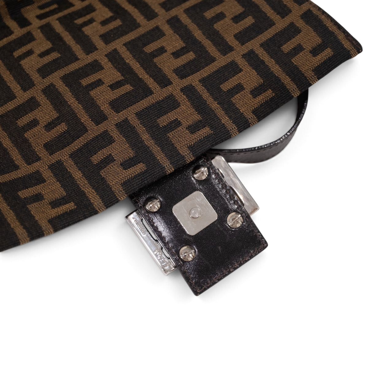 Fendi Zucca Mama Baguette Shoulder Bag