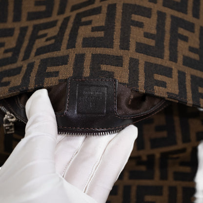 Fendi Zucca Mama Baguette Shoulder Bag