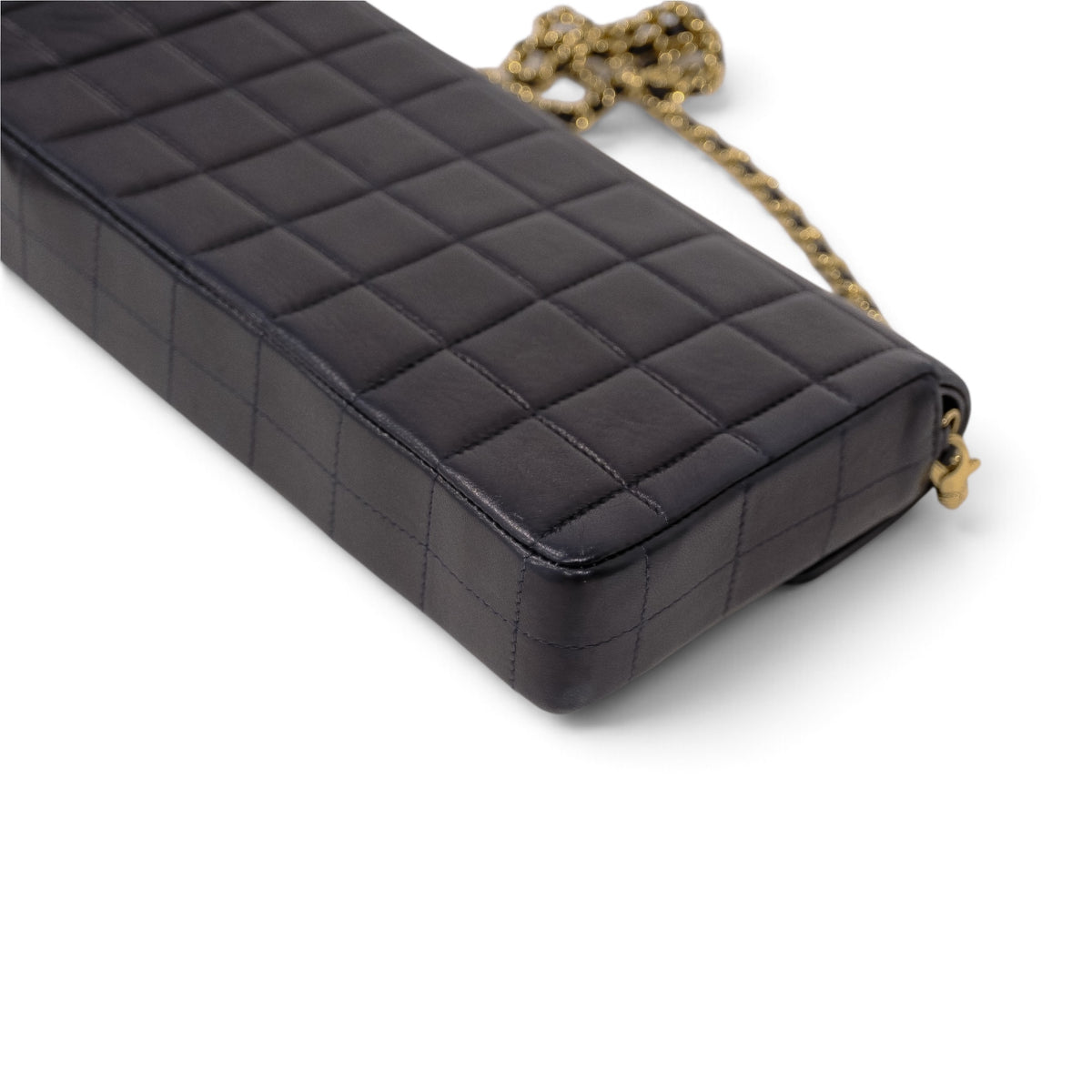 Chanel Chocolate Bar Lambskin Chain Shoulder Bag