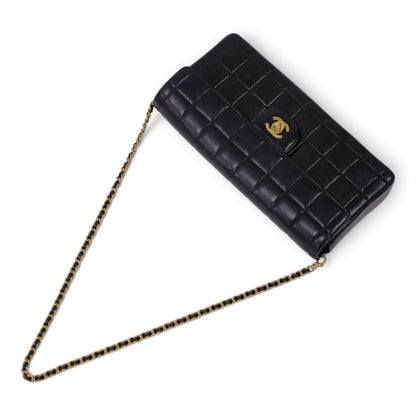 Chanel Chocolate Bar Lambskin Chain Shoulder Bag