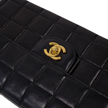 Chanel Chocolate Bar Lambskin Chain Shoulder Bag